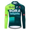 Wielershirt 2024 BORA-Hansgrohe Lange Mouw Groente